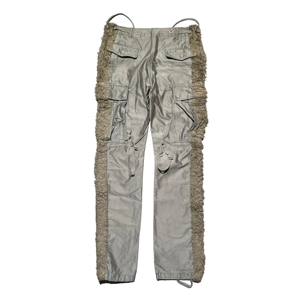 Miharayasuhiro Gray and Tan Men Pants
